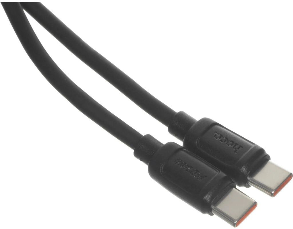 Кабель HOCO X115/ USB  Type-C/ 1m/ 5A/100W Нейлон/ Черный