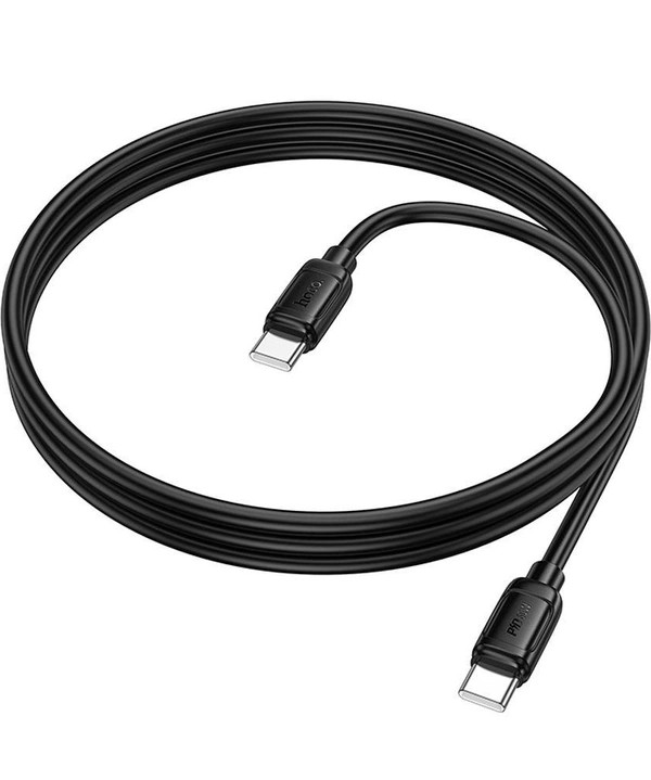 Кабель HOCO X115/ PD  Type-C-Type-C/ 1m/ 3A/60W/ Черный