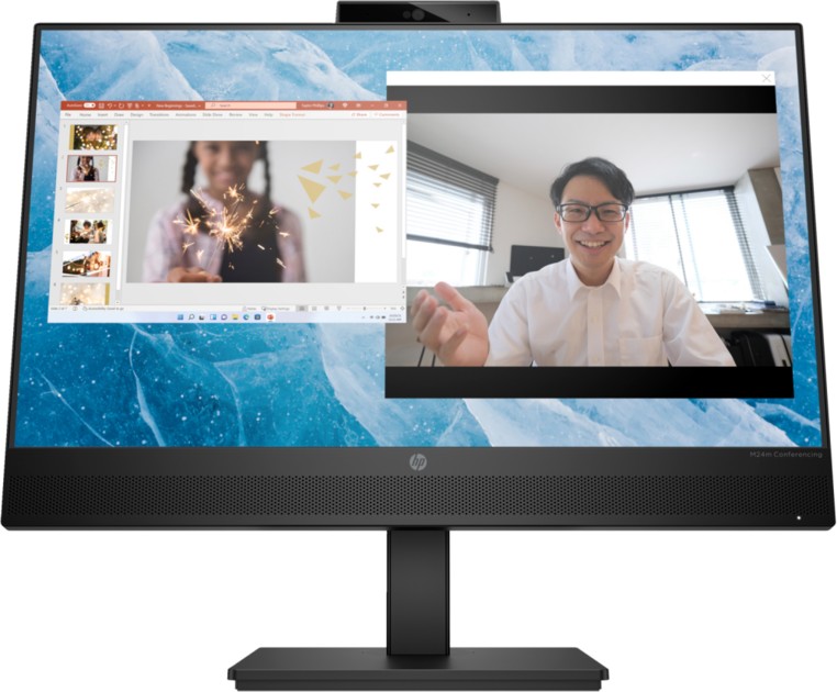 Монитор HP M24m (678U5AA) серебристый