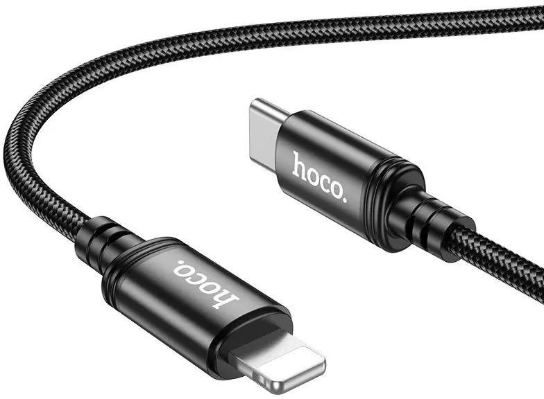Кабель HOCO X89/ PD  Type-C-Lightning/ 1m/ 3A/ Черный
