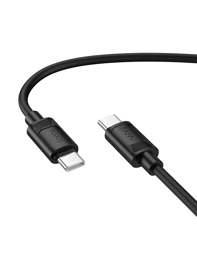 Кабель HOCO X122/ USB  Type-C/ 1m/ 3A/ Силикон/ Черный, (Арт. HC-62222)