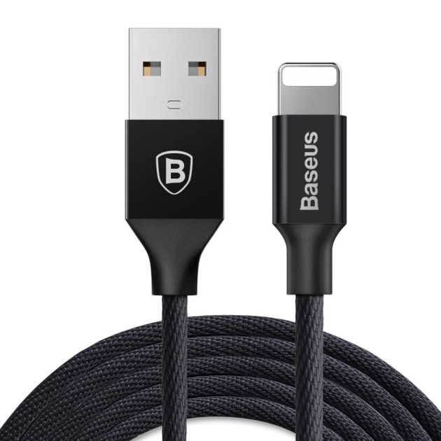 Дата-кабель BASEUS Yiven Cable (CALYW-01) lightning 1.2м чёрный