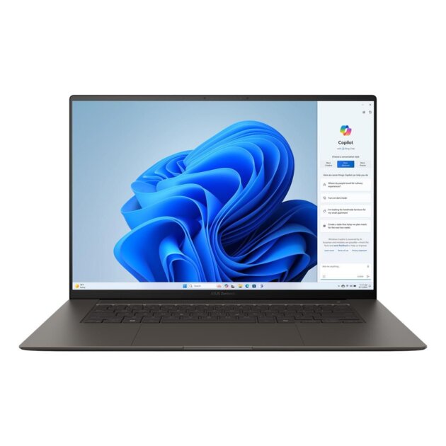 Ноутбук ASUS Zenbook S 16 UM5606WA-RK237X (90NB13M1-M00F50) Ryzen AI 9 365/24Gb/SSD1Tb/16.0"/OLED/3K/Win11H/grey