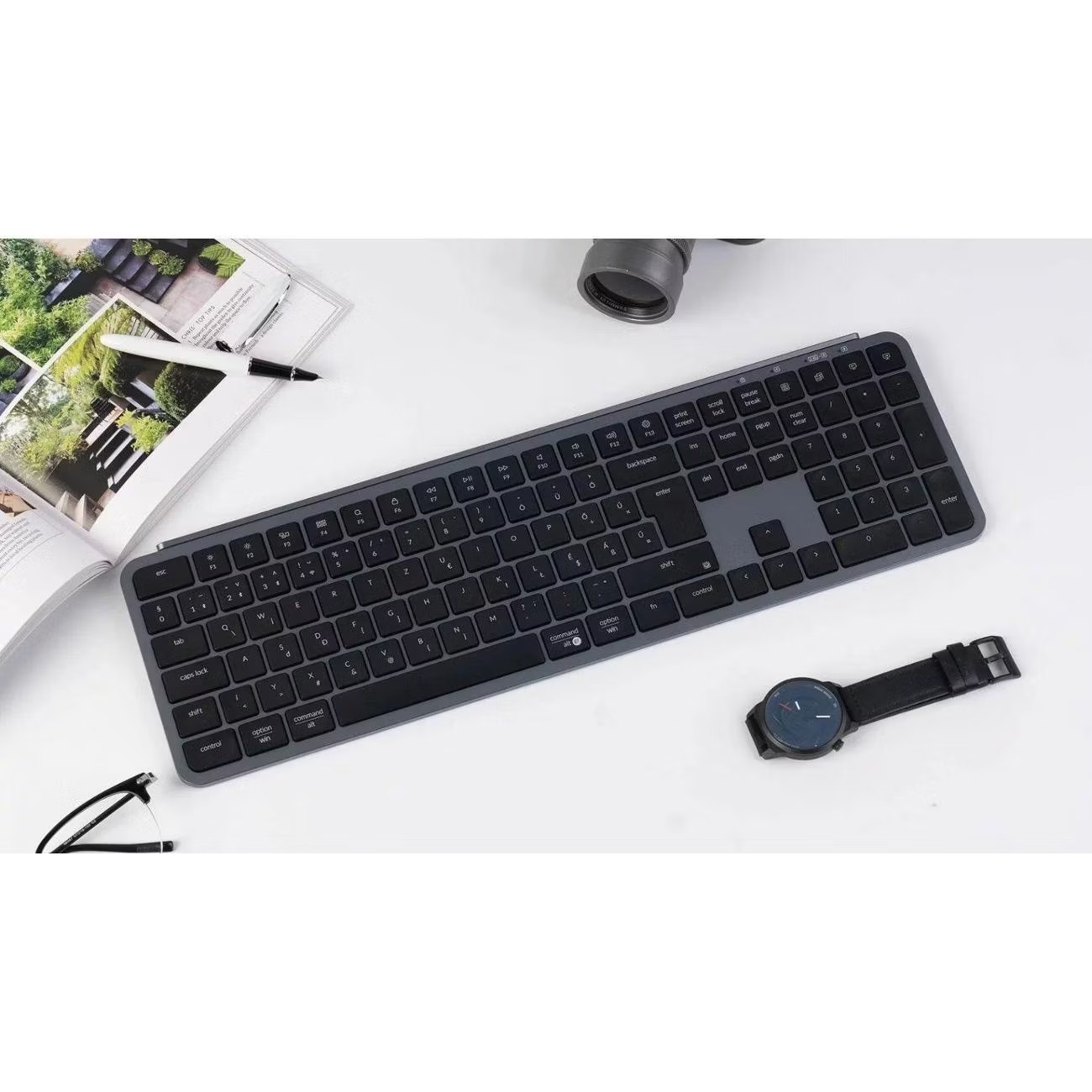 Клавиатура Keychron B6 Pro (B6P-K1-RU) серый космос