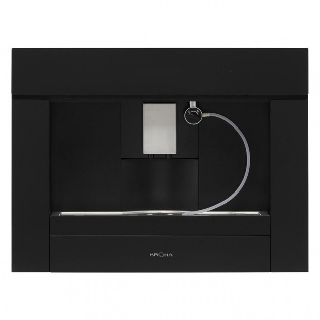 Встраиваемая кофемашина Krona Onyx 45H coffee BL/BL