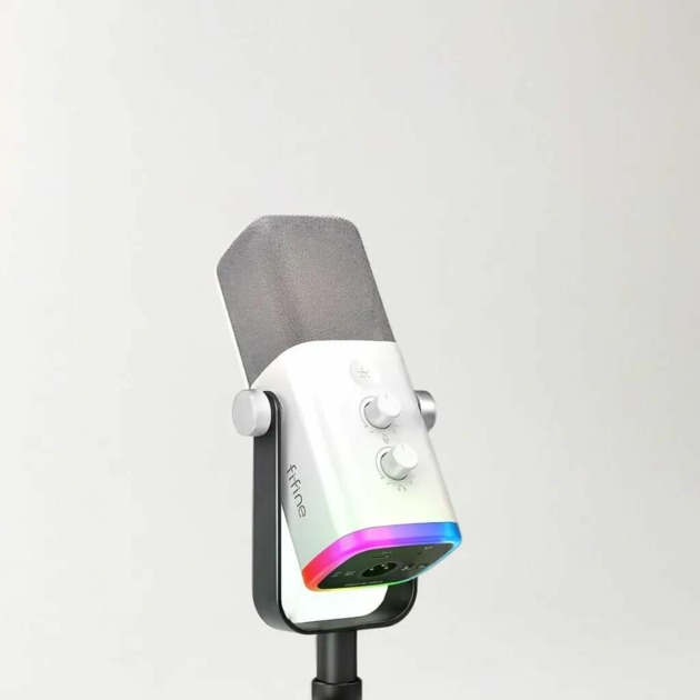 Микрофон Fifine AM8W белый