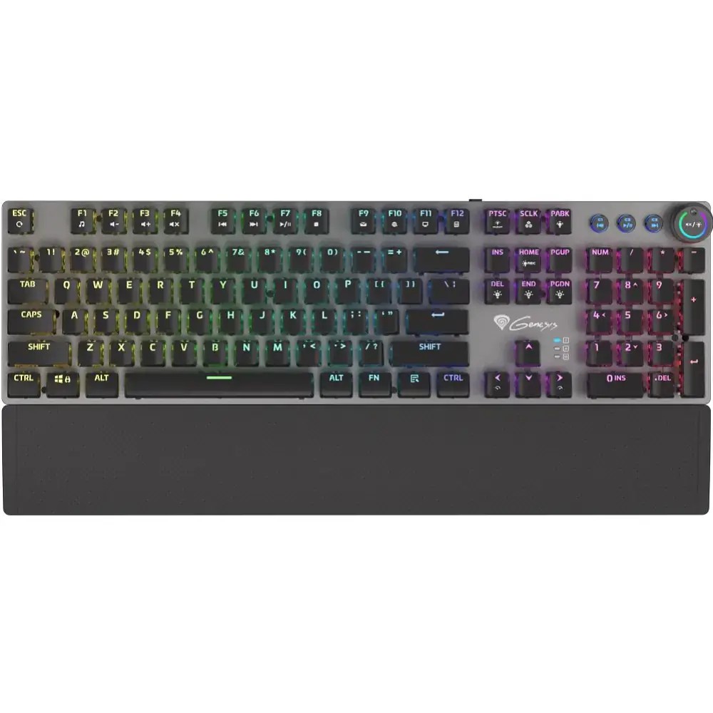 Клавиатура Genesis Thor 400 RGB Kailh (NKG-1723) Red нет кириллицы