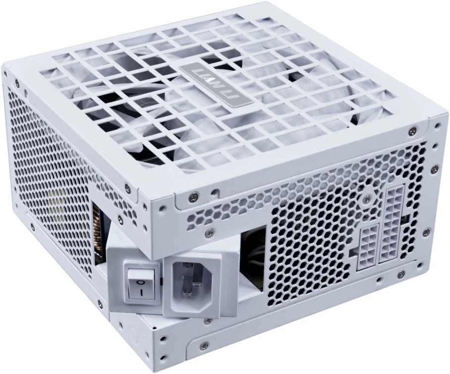 Блок питания Lian Li RS1000G (G9P.RS1000G.W000.RU) / White / ATX 3.1, 1000W, 80 Plus Gold, PCIe 5.1, APFC, 135mm FDB Fan, Fully Modular