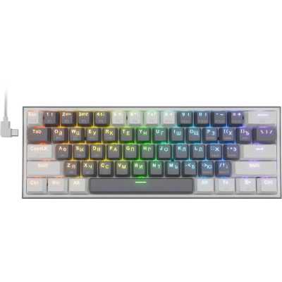 Клавиатура REDRAGON Fizz Pro RGB белый/серый (70670)