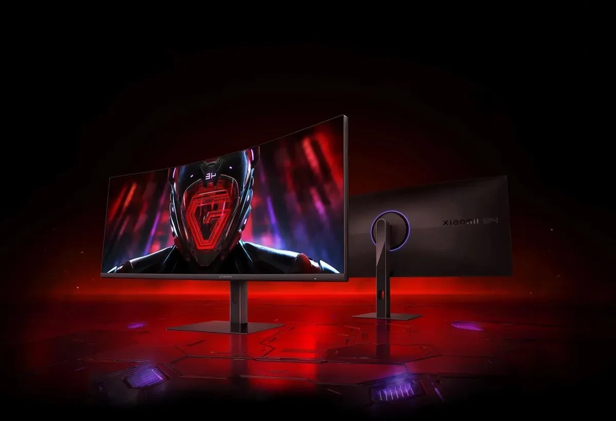 Монитор 34" Xiaomi G34WQi 3440x1440 Curved Gaming Monitor (ELA5454EU) 180 Гц, VA