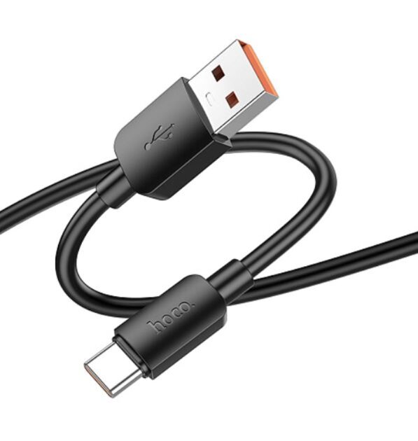 Дата-кабель HOCO X96 Hyper 100W fast charging data cable, Type-C + Type-C (черный)