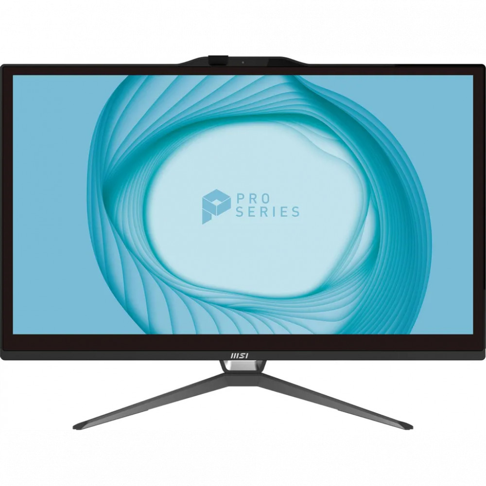 Моноблок MSI Pro AP222T 14M-689XRU (9S6-AC0141-689) Full HD Touch i3 13100 (3.4) 8Gb SSD256Gb UHDG CR без ОС WiFi BT 120W клавиатура мышь Cam черный