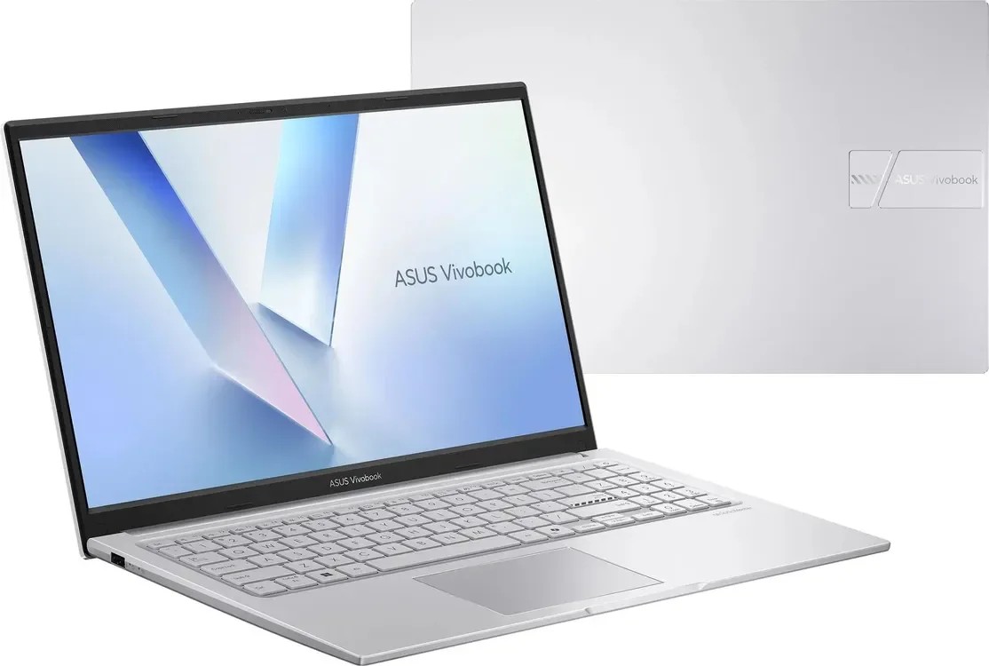 Ноутбук Asus Vivobook 15 X1504MA-BQ643 (90NB17I2-M01340) Core 3 310 16Gb SSD512Gb Intel Graphics 15.6" IPS FHD (1920x1080) без ОС silver WiFi BT Cam