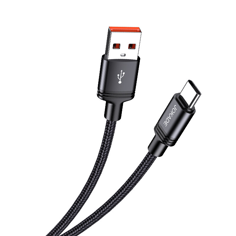 Кабель USB на Type-C Jokade нейлон JA034 (black)