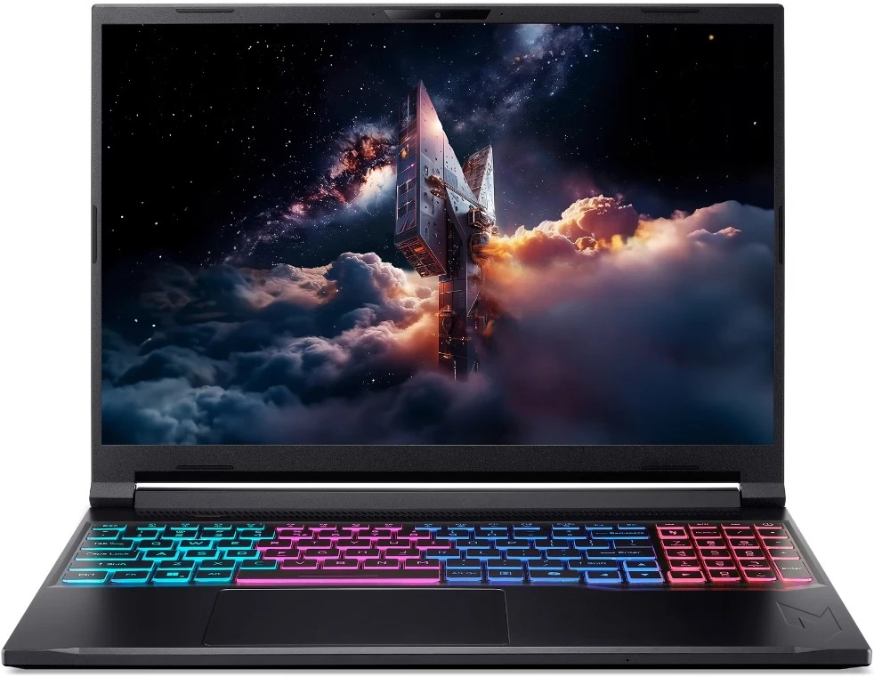 Ноутбук Acer Nitro V 16S ANV16S-71-57UH (NH.U28CD.005) Intel Core 5 210H/16Gb (1*16 D5)/SSD1Tb/RTX5060 8Gb (85W)/16"/IPS/WQXGA/2560x1600/NoOS/Black