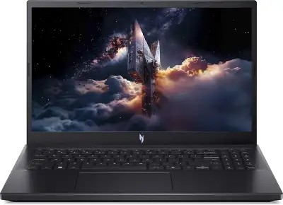 Ноутбук Acer Nitro V 15 ANV15-52-56WS (NH.QZ8CD.001)Core 5 210H 16Gb SSD1Tb NVIDIA GeForce RTX 5060 8Gb 15.6" IPS FHD (1920x1080) без ОС black WiFi BT