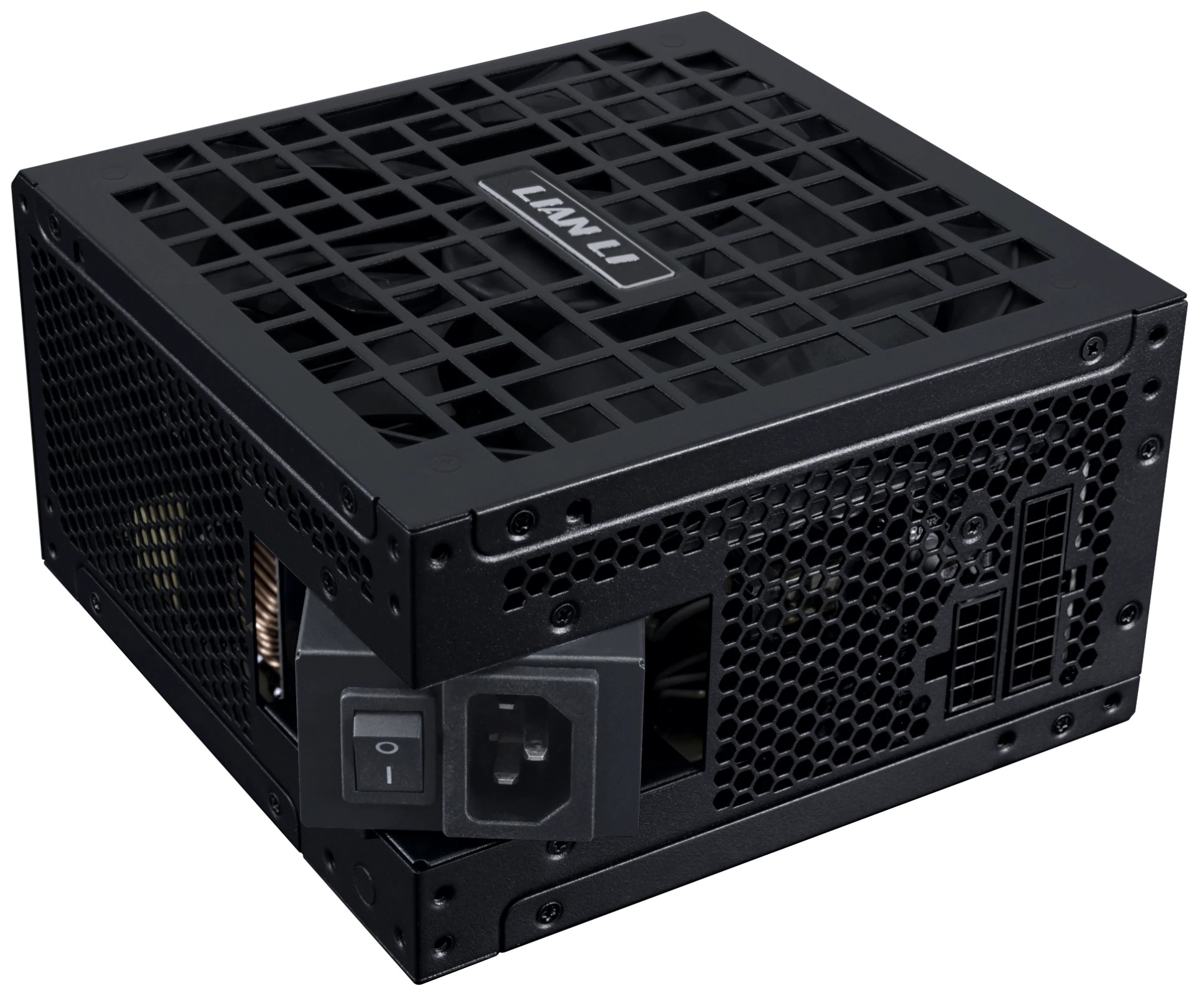 Блок питания Lian Li RS1000G (G9P.RS1000G.BH00.RU) / Black / ATX 3.1, 1000W, 80 Plus Gold, PCIe 5.1, APFC, USB HUB, 135mm FDB Fan, Fully Modular