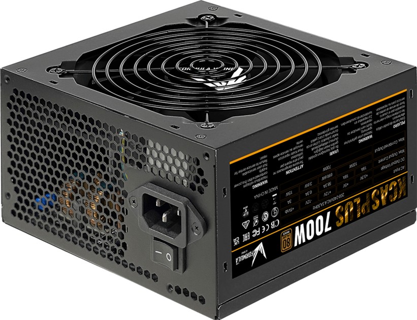Блок питания Formula AC KCAS Plus 700 (KCAS-700W Plus) ATX 700W 80+ bronze (20+4pin) APFC 120mm fan 7xSATA RTL
