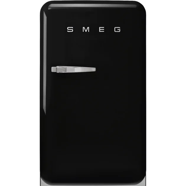 Холодильник SMEG FAB10RBL6 стиль 50-х, однокамерный, внутренняя морозильная камера, объем 122л, стандартный компрессор