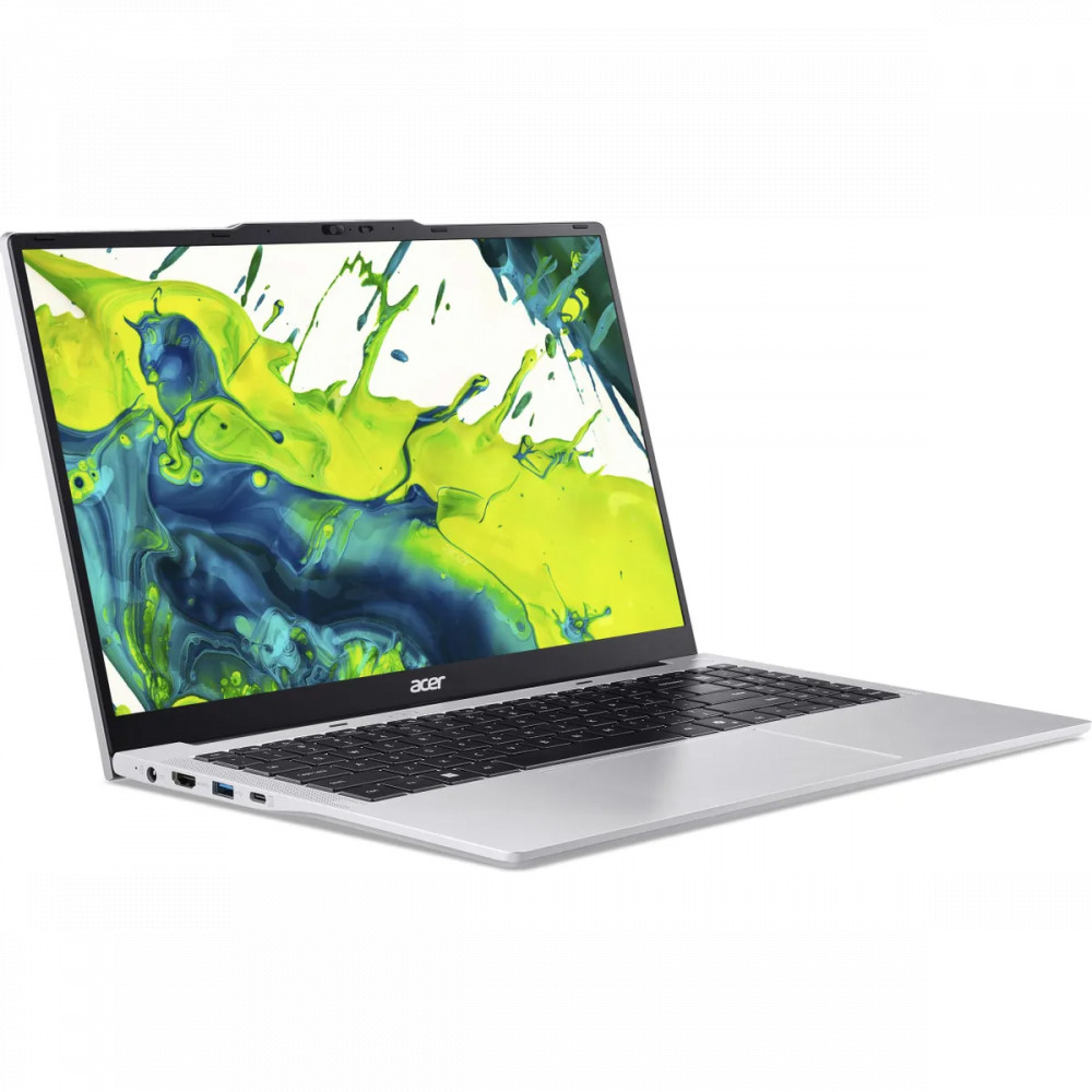 Ноутбук Acer Aspire Lite AL15-73P-76SN (NX.X58CD.002) Core 7 240H 16Gb SSD512Gb Intel Graphics 15.6" IPS FHD (1920x1080) без ОС silver WiFi BT Cam