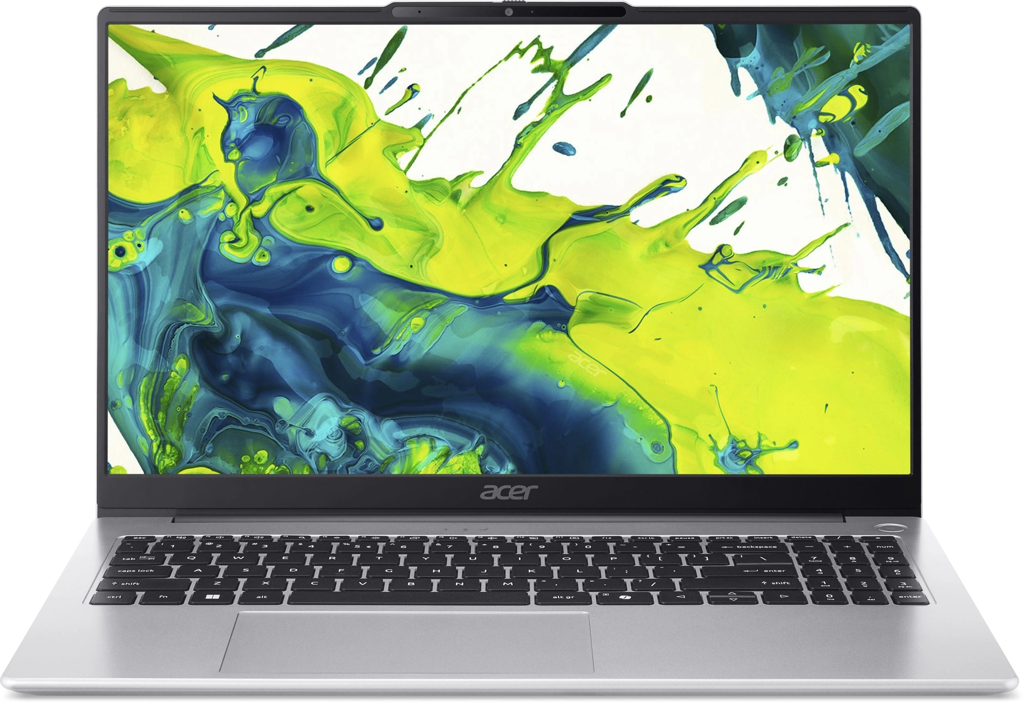 Ноутбук Acer Aspire Lite AL16-74P-543K (NX.X5CCD.001) Core Ultra 5 125H 16Gb SSD512Gb Intel Arc 16" IPS WUXGA (1920x1200) без ОС silver WiFi BT Cam