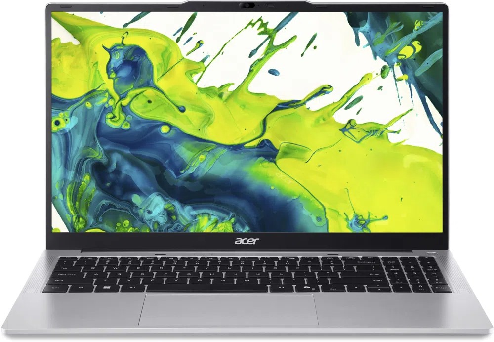 Ноутбук Acer Aspire Lite AL15-73P-54Y9 (NX.X58CD.001) Core 5 210H 16Gb SSD512Gb Intel Graphics 15.6" IPS FHD (1920x1080) без ОС silver WiFi BT Cam