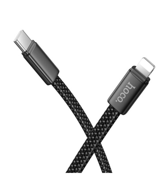 Кабель HOCO X125 Exceso PD30W charging data cable IP Black