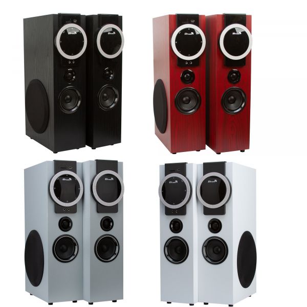 Акустическая система ELTRONIC 20-81 HOME SOUND NEW черный, динамик 4шт/2х6,5"; 2х1.5" комплект 2 колонки