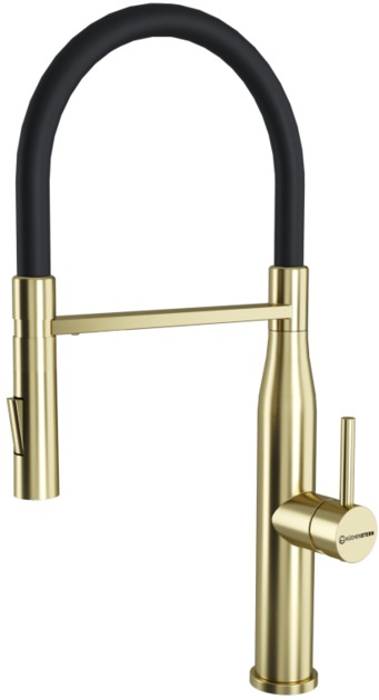Смеситель для кухни KUCHENSTERN Kern-E 406GL40 золото