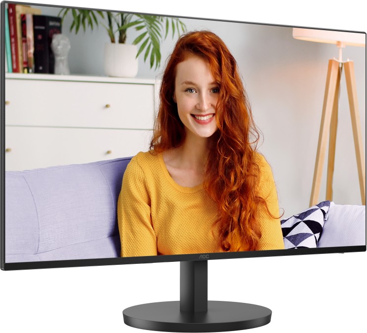 Монитор AOC 24B3CA2 черный 23.8" IPS LED 1ms 16:9 HDMI M/M матовая 250cd 178гр/178гр 1920x1080 100Hz DP FHD USB 3.4кг