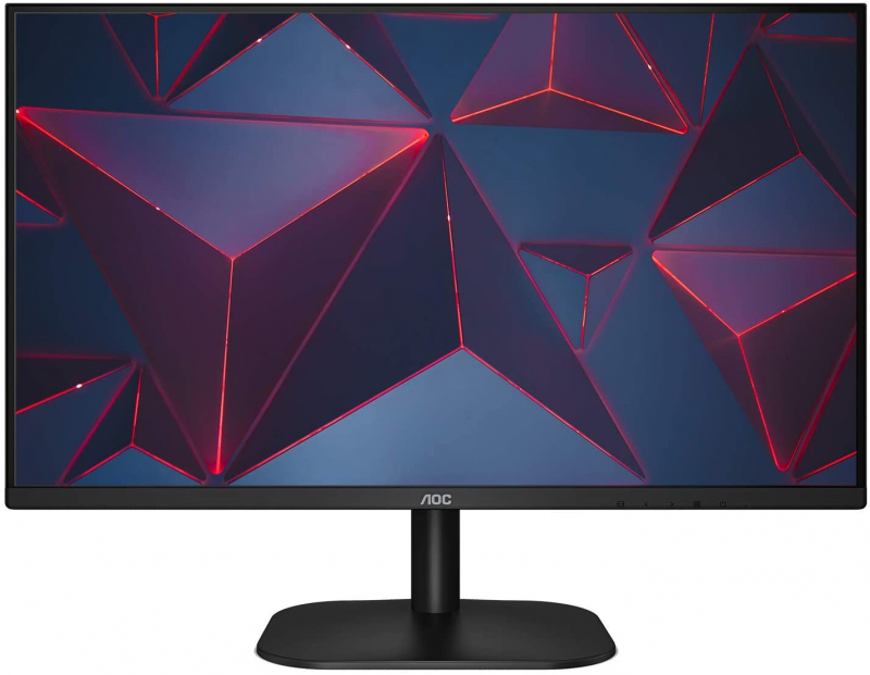 Монитор 24" AOC 24B2XH Black, IPS, 1920x1080, 75Hz, 8 ms, 178°/178°, 250 cd/m, 20M:1, +HDMI 1.4