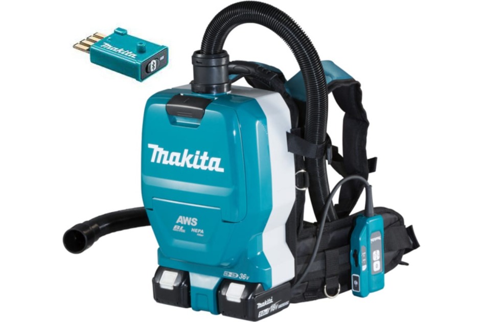 Пылесос аккумуляторный MAKITA DVC265ZXU (36В, 18Вx2)