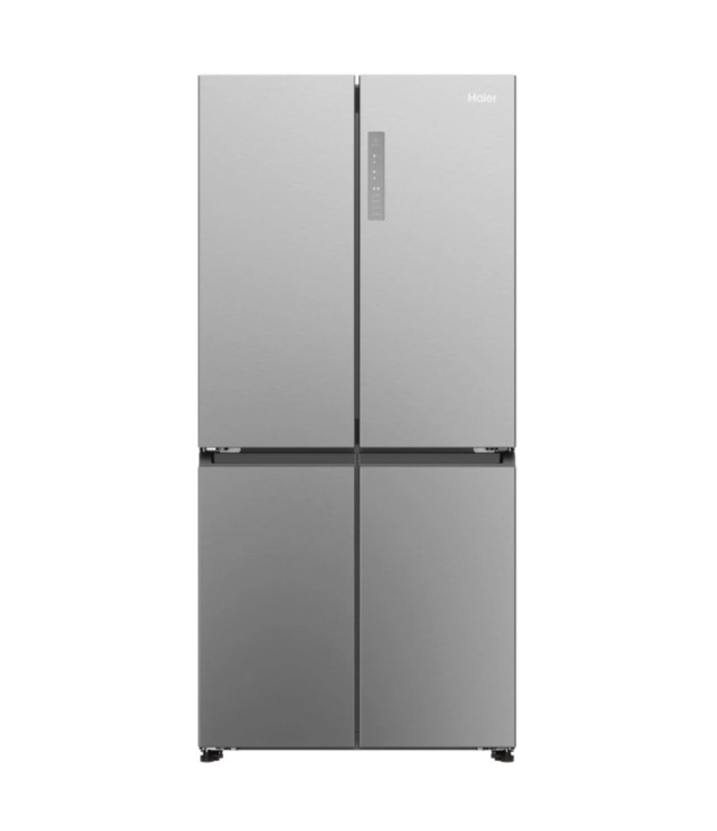 Холодильник HAIER HTF-425DM7RU серебристый