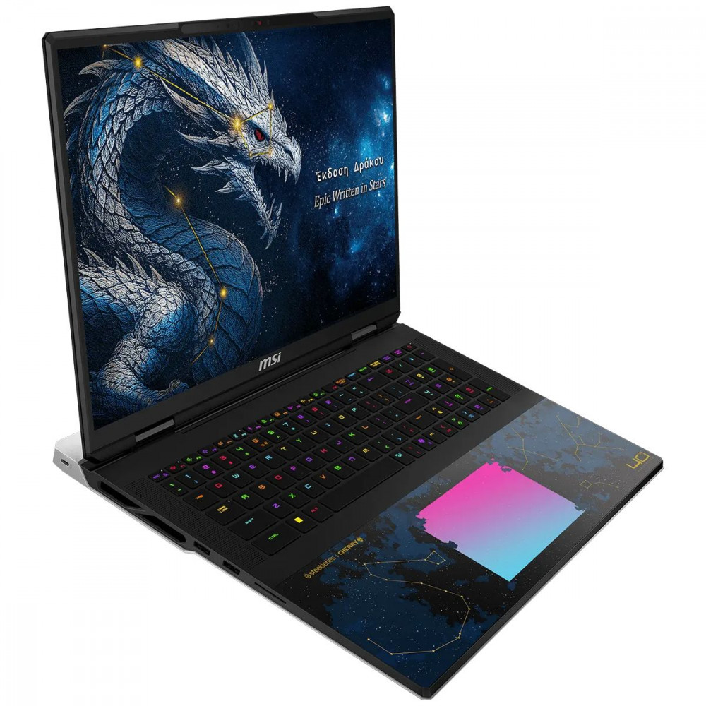 Ноутбук MSI Titan 18 HX Dragon Edition Draco Epic A2WJ-1430RUY (9S7-1824F6-1430)Intel Core Ultra 9 290HX Plus/64Gb (2*32 D5)/SSD4Tb/RTX5090 24Gb(175W)