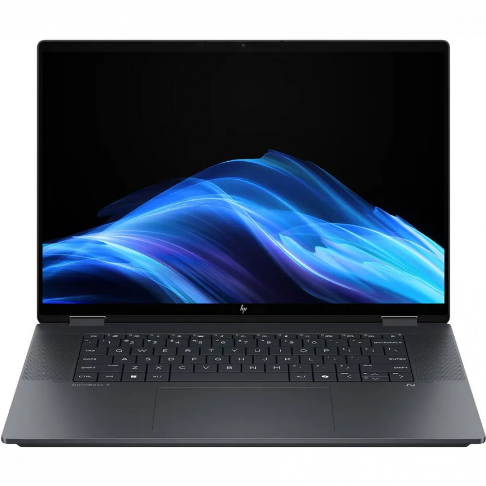 Ноутбук HP OmniBook X Flip 16-as0023dx (B5UH1UA-Win11H)Core Ultra 7 256V 16Gb SSD1Tb Intel UHD Graphics 16" IPS Touch FHD+ (1920x1200) silver WiFi BT