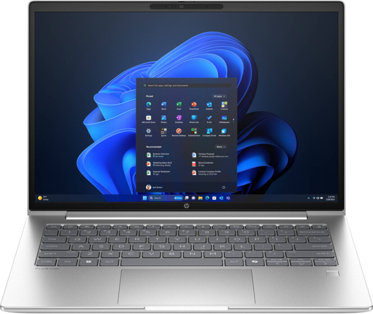 Ноутбук HP ProBook 4 G1ah (BY2K7AT-W11Pro) Silver 14" WUXGA Ryzen 5 220/16Gb/SSD512Gb