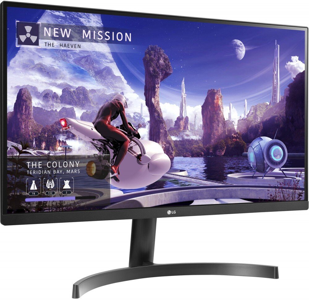 Монитор LG 27QN600-B черный