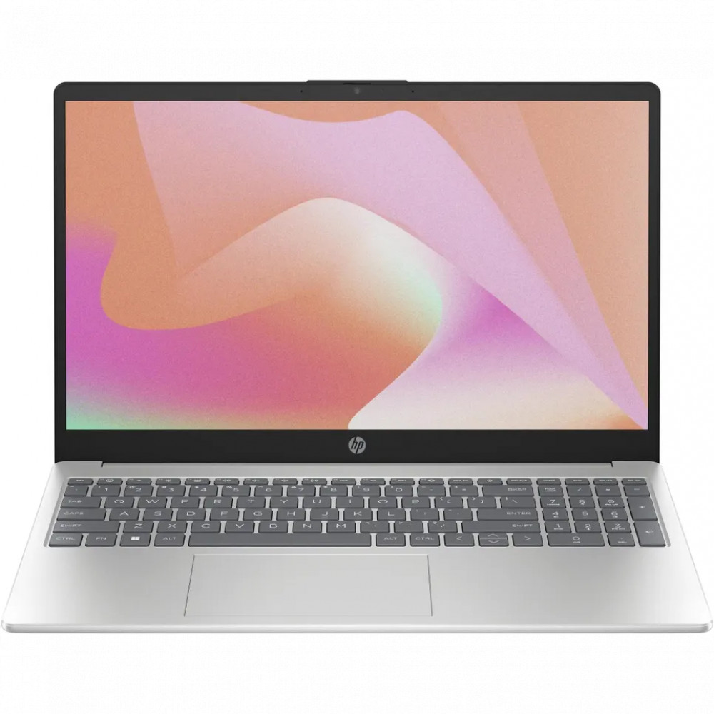 Ноутбук HP 15-fd0007ny (BK2H9EA) Core i5 1334U 16Gb SSD512Gb Intel Iris Xe graphics 15.6" IPS FHD (1920x1080) FreeDOS silver WiFi BT Cam