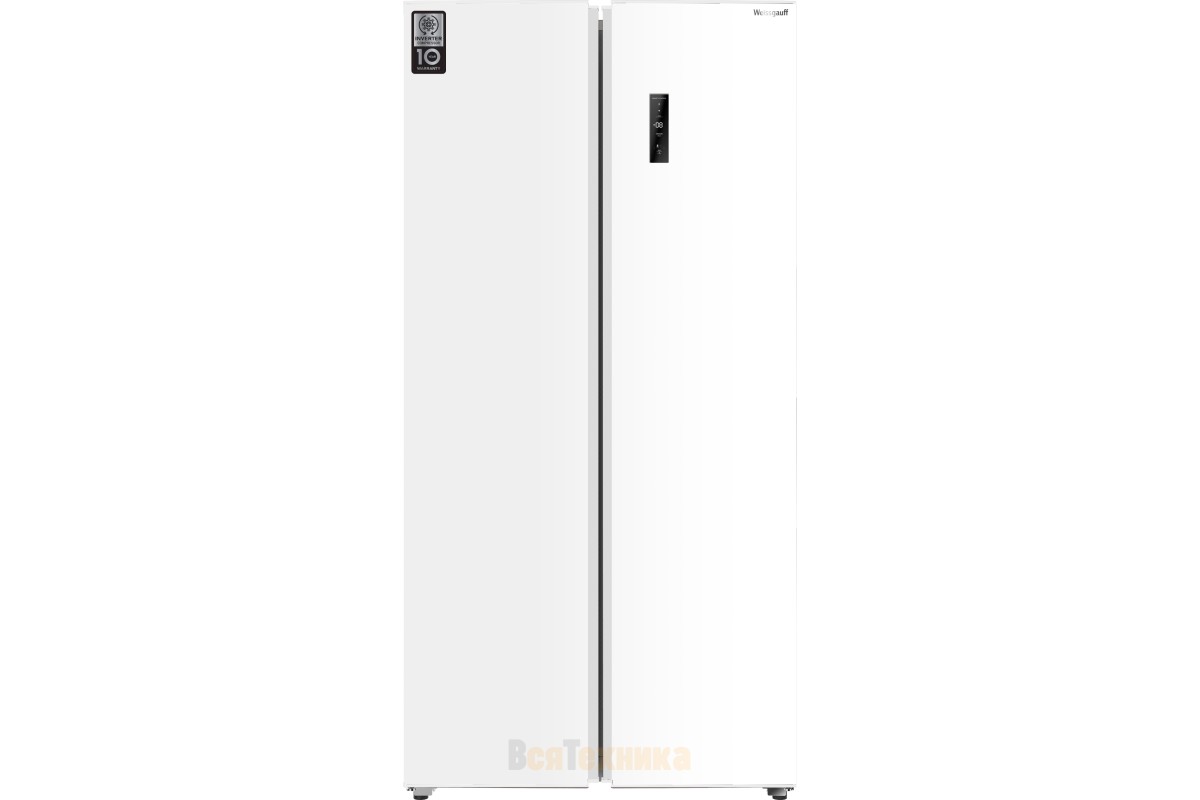 Холодильник Weissgauff WSBS 430 Total Nofrost White