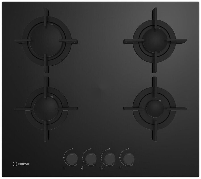 Варочная поверхность Indesit INGT 61 IC/BK газовая черный