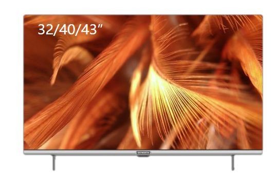 Телевизор 40" SKYWORTH 43STE6600 чёрный 1920x1080, Full HD, 60 Гц, WI-FI, SMART TV, Google TV
