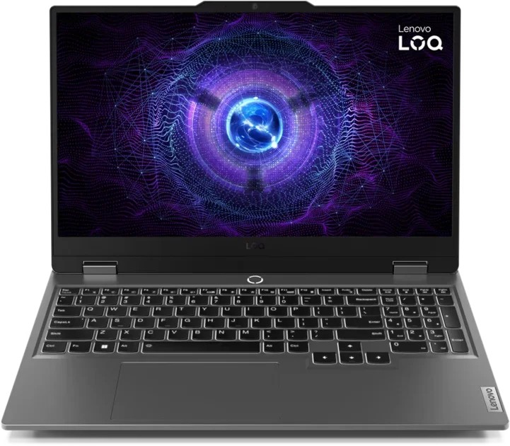 Ноутбук Lenovo LOQ 15IRX9 (83DV0072PS) 15.6" Full HD 1920x1080/Intel Core i7 13650HX/16 Gb/512 Gb SSD/nVidia GeForce RTX 3050 6GB/No OS/серый/2.38 кг