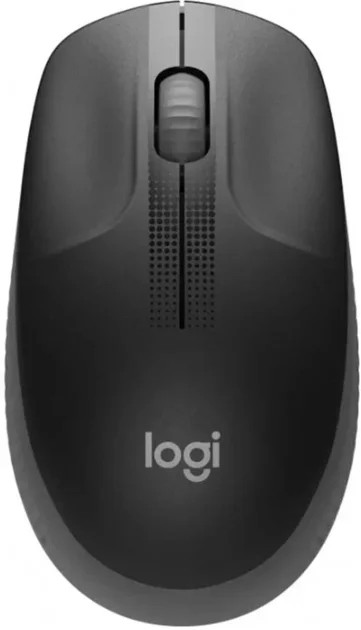 Мышь Logitech M190 (910-005913) черный/темно-серый оптическая (1000dpi) беспроводная USB (2but)