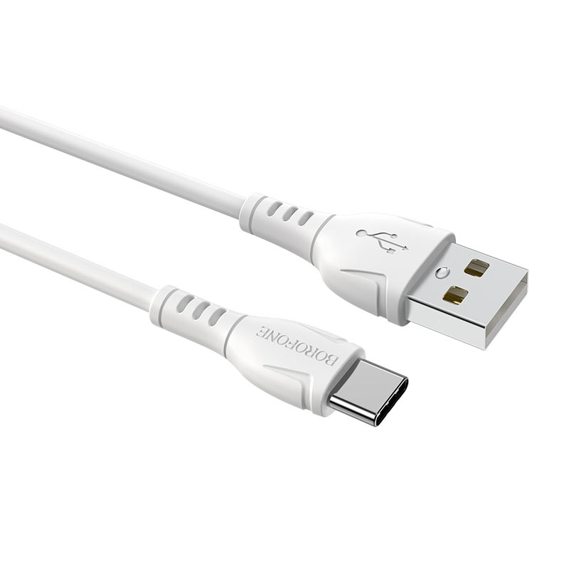 Кабель BOROFONE BX51/ USB  Lightning/ 1m/ белый