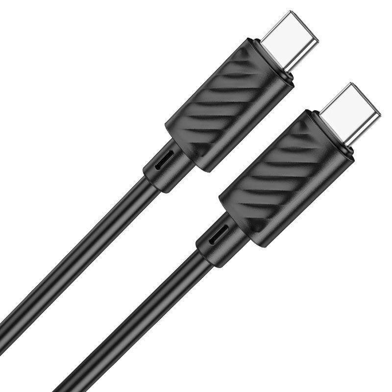 Кабель HOCO X88/ PD  Type-C-Type-C/ 1m/ 60W/ Черный, (Арт. HC-83363)