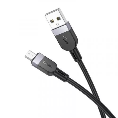 Кабель HOCO X109/ USB  Micro/ 1m/ 2,4A/ Силикон/ Черный, (Арт. HC-36223)
