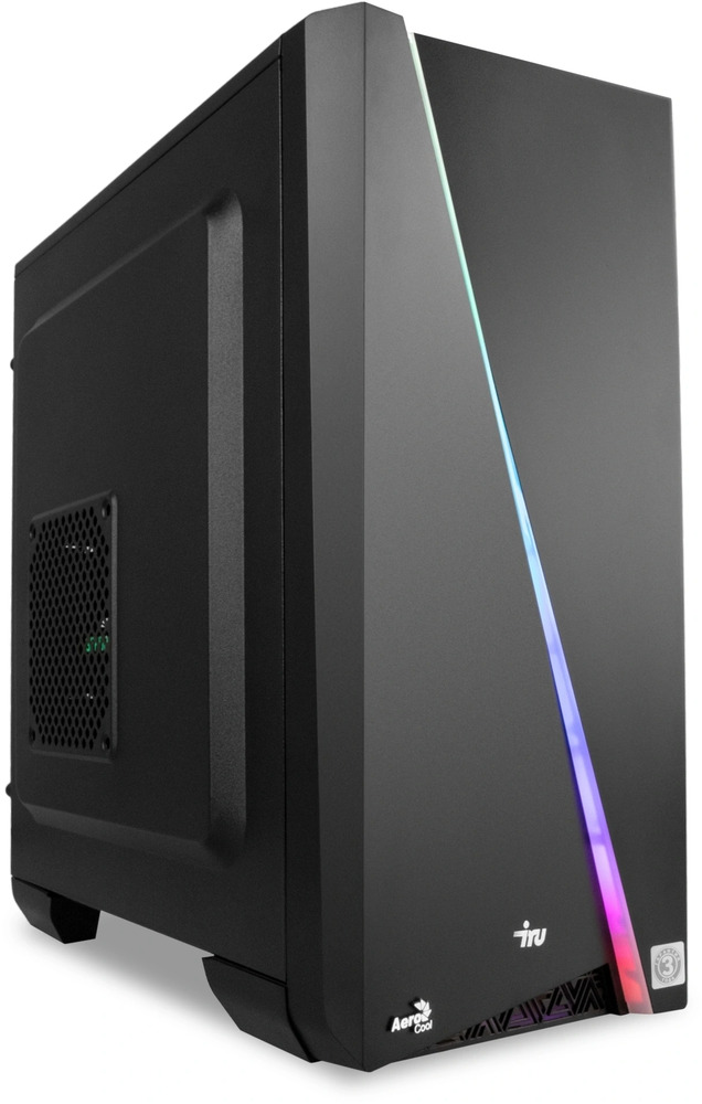 ПК iRU Tactio 310H6GE (2130127) Intel Core i5 12400F, DDR4 32ГБ, 512ГБ(SSD), nVidia GeForce RTX 5060 - 8 ГБ, Windows 11 Pro, черный