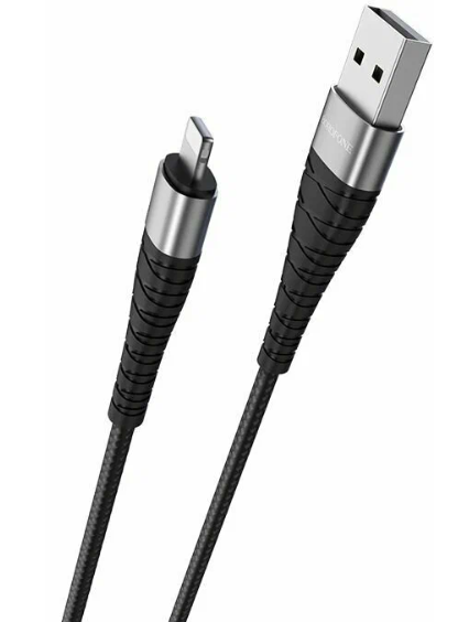Кабель BOROFONE BX32 Lightning  1м черный