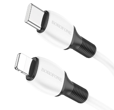 Кабель BOROFONE BX84 Type-c Lightning 1m 20W 3.0A черный