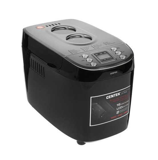 Хлебопечь Centek CT-1415 белый/сталь
